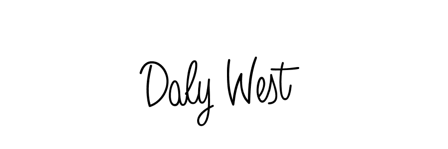 It looks lik you need a new signature style for name Daly West. Design unique handwritten (Angelique-Rose-font-FFP) signature with our free signature maker in just a few clicks. Daly West signature style 5 images and pictures png
