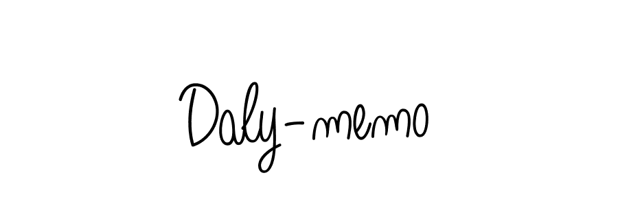 Make a short Daly-memo signature style. Manage your documents anywhere anytime using Angelique-Rose-font-FFP. Create and add eSignatures, submit forms, share and send files easily. Daly-memo signature style 5 images and pictures png