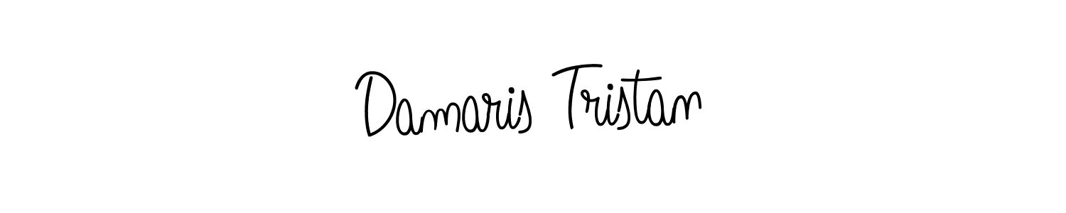 Design your own signature with our free online signature maker. With this signature software, you can create a handwritten (Angelique-Rose-font-FFP) signature for name Damaris Tristan. Damaris Tristan signature style 5 images and pictures png