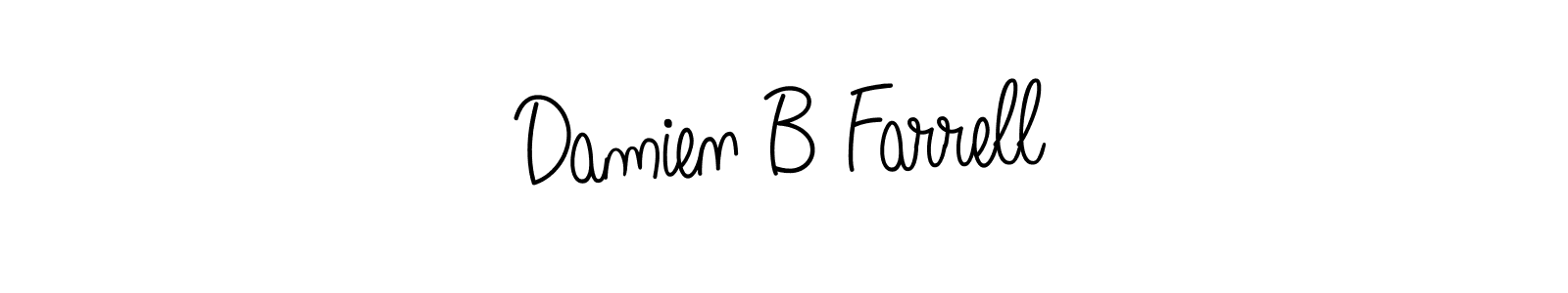 This is the best signature style for the Damien B Farrell name. Also you like these signature font (Angelique-Rose-font-FFP). Mix name signature. Damien B Farrell signature style 5 images and pictures png