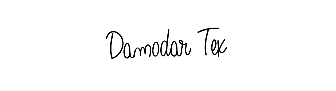How to make Damodar Tex signature? Angelique-Rose-font-FFP is a professional autograph style. Create handwritten signature for Damodar Tex name. Damodar Tex signature style 5 images and pictures png