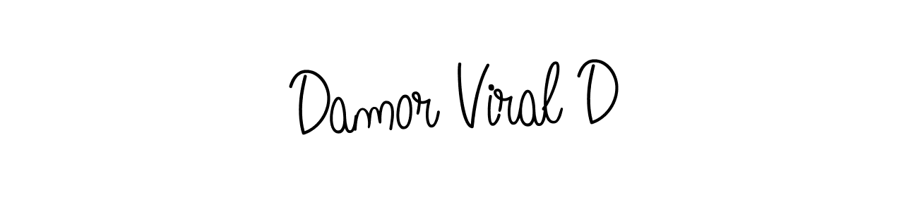 You can use this online signature creator to create a handwritten signature for the name Damor Viral D. This is the best online autograph maker. Damor Viral D signature style 5 images and pictures png