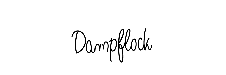 How to make Dampflock name signature. Use Angelique-Rose-font-FFP style for creating short signs online. This is the latest handwritten sign. Dampflock signature style 5 images and pictures png