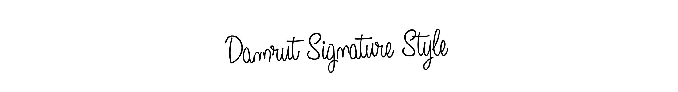 Make a beautiful signature design for name Damrut Signature Style. With this signature (Angelique-Rose-font-FFP) style, you can create a handwritten signature for free. Damrut Signature Style signature style 5 images and pictures png