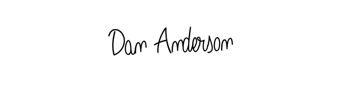 Make a beautiful signature design for name Dan Anderson. Use this online signature maker to create a handwritten signature for free. Dan Anderson signature style 5 images and pictures png