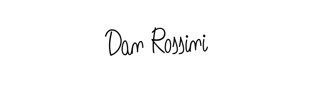 Check out images of Autograph of Dan Rossini name. Actor Dan Rossini Signature Style. Angelique-Rose-font-FFP is a professional sign style online. Dan Rossini signature style 5 images and pictures png