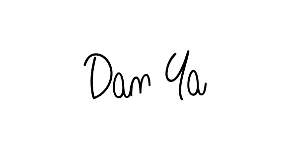 See photos of Dan Ya official signature by Spectra . Check more albums & portfolios. Read reviews & check more about Angelique-Rose-font-FFP font. Dan Ya signature style 5 images and pictures png