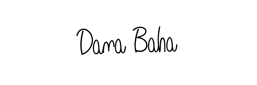 This is the best signature style for the Dana Baha name. Also you like these signature font (Angelique-Rose-font-FFP). Mix name signature. Dana Baha signature style 5 images and pictures png