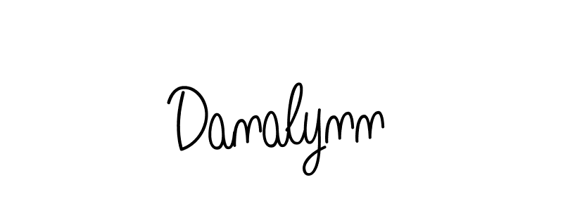 Use a signature maker to create a handwritten signature online. With this signature software, you can design (Angelique-Rose-font-FFP) your own signature for name Danalynn. Danalynn signature style 5 images and pictures png