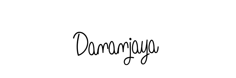 Also we have Dananjaya name is the best signature style. Create professional handwritten signature collection using Angelique-Rose-font-FFP autograph style. Dananjaya signature style 5 images and pictures png