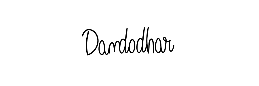 Make a beautiful signature design for name Dandodhar. Use this online signature maker to create a handwritten signature for free. Dandodhar signature style 5 images and pictures png