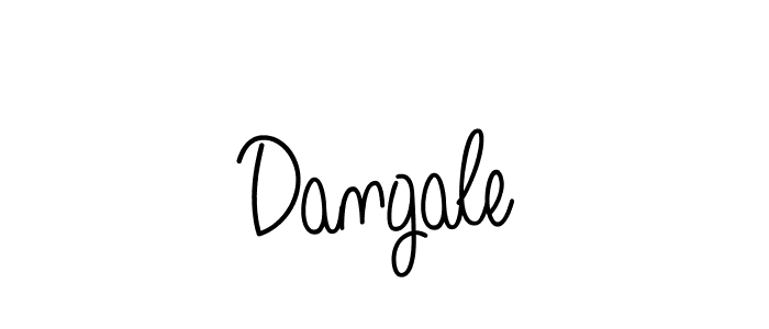 Create a beautiful signature design for name Dangale. With this signature (Angelique-Rose-font-FFP) fonts, you can make a handwritten signature for free. Dangale signature style 5 images and pictures png
