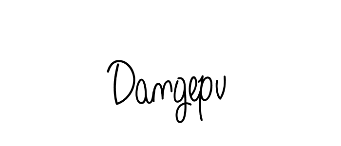 Create a beautiful signature design for name Dangepv. With this signature (Angelique-Rose-font-FFP) fonts, you can make a handwritten signature for free. Dangepv signature style 5 images and pictures png