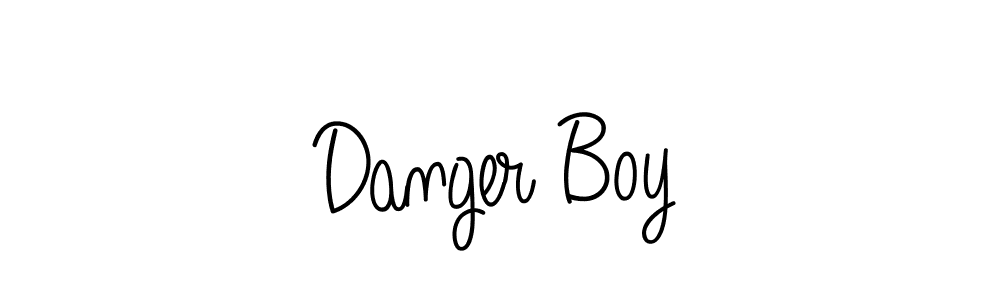 Create a beautiful signature design for name Danger Boy. With this signature (Angelique-Rose-font-FFP) fonts, you can make a handwritten signature for free. Danger Boy signature style 5 images and pictures png