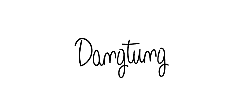 It looks lik you need a new signature style for name Dangtung. Design unique handwritten (Angelique-Rose-font-FFP) signature with our free signature maker in just a few clicks. Dangtung signature style 5 images and pictures png