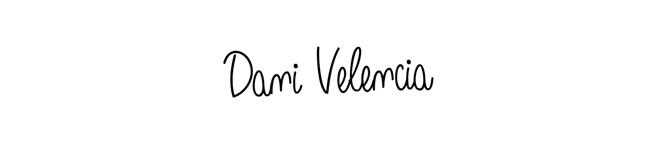 Make a beautiful signature design for name Dani Velencia. Use this online signature maker to create a handwritten signature for free. Dani Velencia signature style 5 images and pictures png