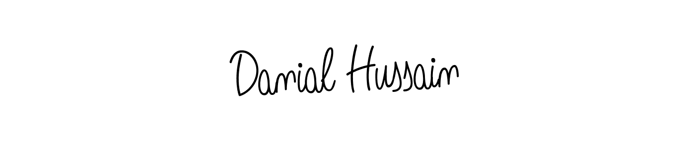 Make a beautiful signature design for name Danial Hussain. Use this online signature maker to create a handwritten signature for free. Danial Hussain signature style 5 images and pictures png