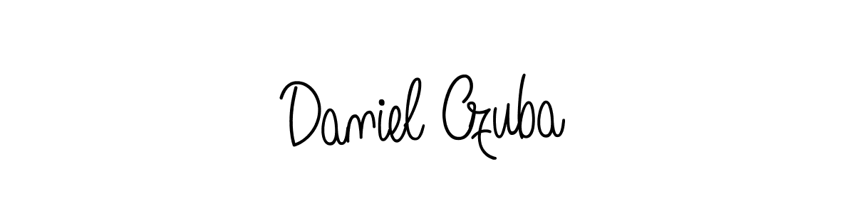 Also we have Daniel Czuba name is the best signature style. Create professional handwritten signature collection using Angelique-Rose-font-FFP autograph style. Daniel Czuba signature style 5 images and pictures png