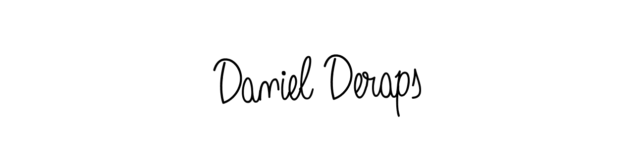 How to make Daniel Deraps signature? Angelique-Rose-font-FFP is a professional autograph style. Create handwritten signature for Daniel Deraps name. Daniel Deraps signature style 5 images and pictures png