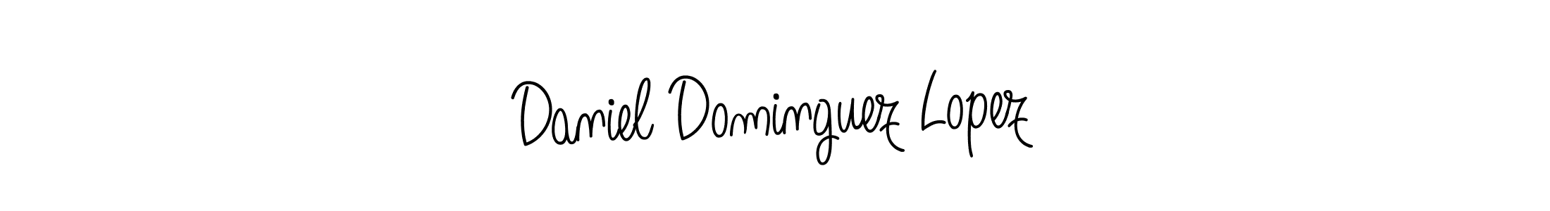 Make a short Daniel Dominguez Lopez signature style. Manage your documents anywhere anytime using Angelique-Rose-font-FFP. Create and add eSignatures, submit forms, share and send files easily. Daniel Dominguez Lopez signature style 5 images and pictures png