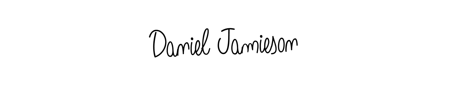 Best and Professional Signature Style for Daniel Jamieson. Angelique-Rose-font-FFP Best Signature Style Collection. Daniel Jamieson signature style 5 images and pictures png