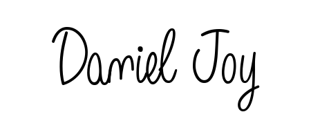 The Angelique-Rose-font-FFP font transforms the name Daniel Joy into an executive sign with sharp precision and distinguished character. Daniel Joy signature style 5 images and pictures png