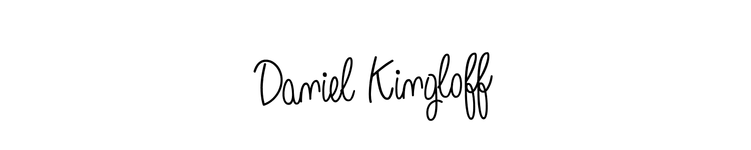 How to Draw Daniel Kingloff signature style? Angelique-Rose-font-FFP is a latest design signature styles for name Daniel Kingloff. Daniel Kingloff signature style 5 images and pictures png