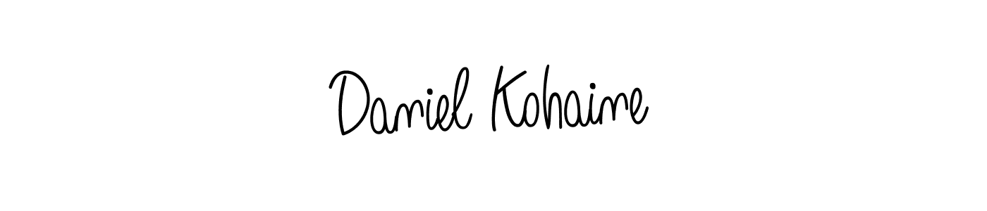 Once you've used our free online signature maker to create your best signature Angelique-Rose-font-FFP style, it's time to enjoy all of the benefits that Daniel Kohaine name signing documents. Daniel Kohaine signature style 5 images and pictures png