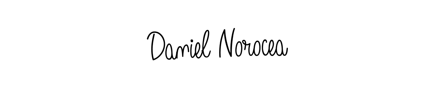 Design your own signature with our free online signature maker. With this signature software, you can create a handwritten (Angelique-Rose-font-FFP) signature for name Daniel Norocea. Daniel Norocea signature style 5 images and pictures png