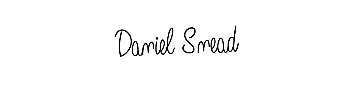 Make a beautiful signature design for name Daniel Snead. With this signature (Angelique-Rose-font-FFP) style, you can create a handwritten signature for free. Daniel Snead signature style 5 images and pictures png