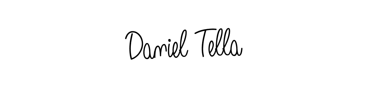 Make a beautiful signature design for name Daniel Tella. Use this online signature maker to create a handwritten signature for free. Daniel Tella signature style 5 images and pictures png