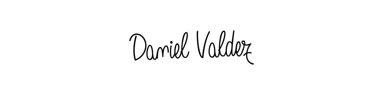 How to make Daniel Valdez signature? Angelique-Rose-font-FFP is a professional autograph style. Create handwritten signature for Daniel Valdez name. Daniel Valdez signature style 5 images and pictures png