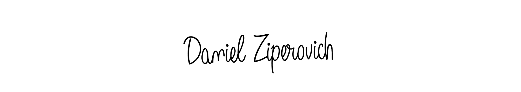 Once you've used our free online signature maker to create your best signature Angelique-Rose-font-FFP style, it's time to enjoy all of the benefits that Daniel Ziperovich name signing documents. Daniel Ziperovich signature style 5 images and pictures png