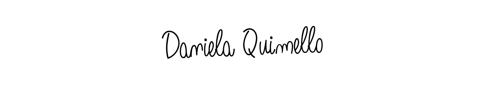 Similarly Angelique-Rose-font-FFP is the best handwritten signature design. Signature creator online .You can use it as an online autograph creator for name Daniela Quimello. Daniela Quimello signature style 5 images and pictures png