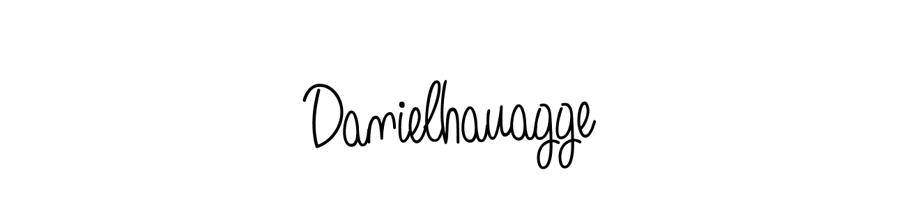 Make a short Danielhauagge signature style. Manage your documents anywhere anytime using Angelique-Rose-font-FFP. Create and add eSignatures, submit forms, share and send files easily. Danielhauagge signature style 5 images and pictures png