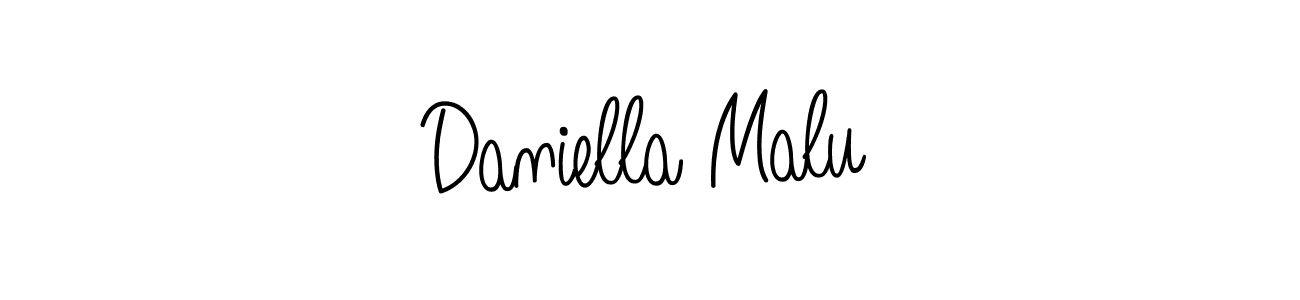 You can use this online signature creator to create a handwritten signature for the name Daniella Malu. This is the best online autograph maker. Daniella Malu signature style 5 images and pictures png