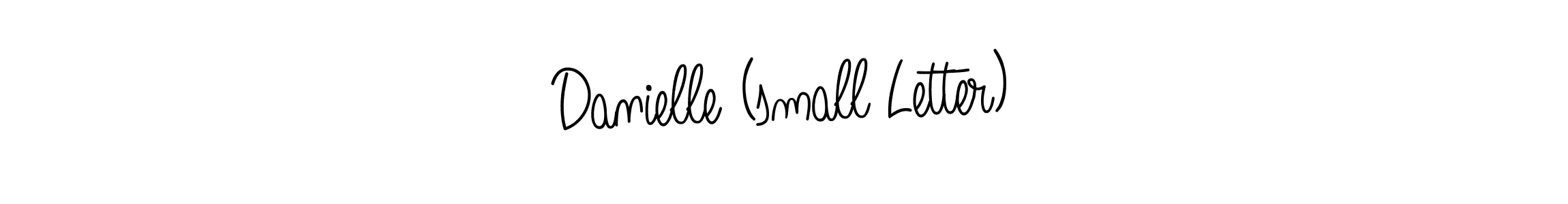 Angelique-Rose-font-FFP is a professional signature style that is perfect for those who want to add a touch of class to their signature. It is also a great choice for those who want to make their signature more unique. Get Danielle (small Letter) name to fancy signature for free. Danielle (small Letter) signature style 5 images and pictures png