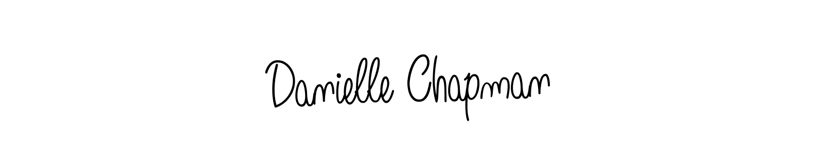 Use a signature maker to create a handwritten signature online. With this signature software, you can design (Angelique-Rose-font-FFP) your own signature for name Danielle Chapman. Danielle Chapman signature style 5 images and pictures png