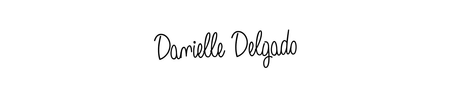 Best and Professional Signature Style for Danielle Delgado. Angelique-Rose-font-FFP Best Signature Style Collection. Danielle Delgado signature style 5 images and pictures png