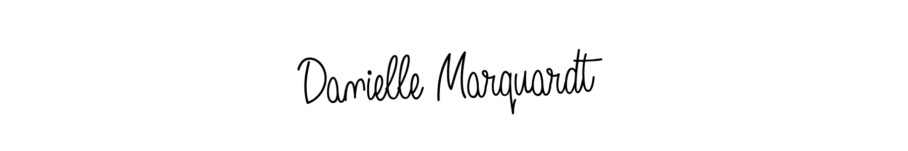 Check out images of Autograph of Danielle Marquardt name. Actor Danielle Marquardt Signature Style. Angelique-Rose-font-FFP is a professional sign style online. Danielle Marquardt signature style 5 images and pictures png