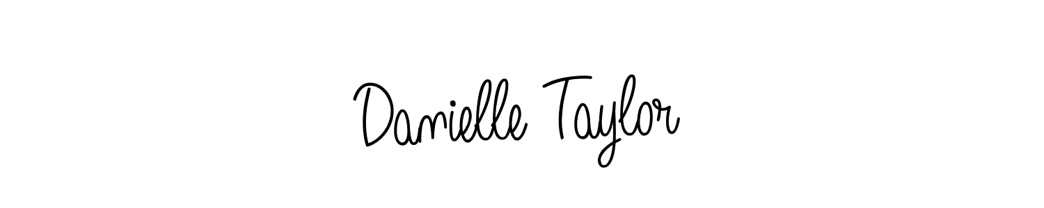 Best and Professional Signature Style for Danielle Taylor. Angelique-Rose-font-FFP Best Signature Style Collection. Danielle Taylor signature style 5 images and pictures png