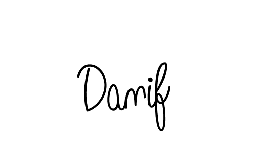 Similarly Angelique-Rose-font-FFP is the best handwritten signature design. Signature creator online .You can use it as an online autograph creator for name Danif. Danif signature style 5 images and pictures png