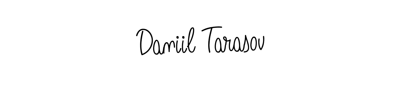 Design your own signature with our free online signature maker. With this signature software, you can create a handwritten (Angelique-Rose-font-FFP) signature for name Daniil Tarasov. Daniil Tarasov signature style 5 images and pictures png