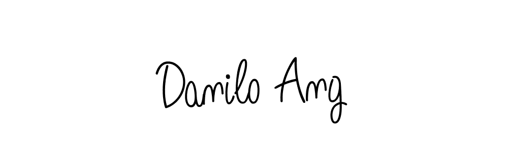 You can use this online signature creator to create a handwritten signature for the name Danilo Ang. This is the best online autograph maker. Danilo Ang signature style 5 images and pictures png
