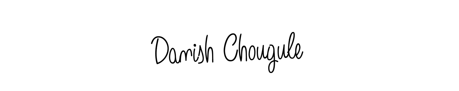 Create a beautiful signature design for name Danish Chougule. With this signature (Angelique-Rose-font-FFP) fonts, you can make a handwritten signature for free. Danish Chougule signature style 5 images and pictures png