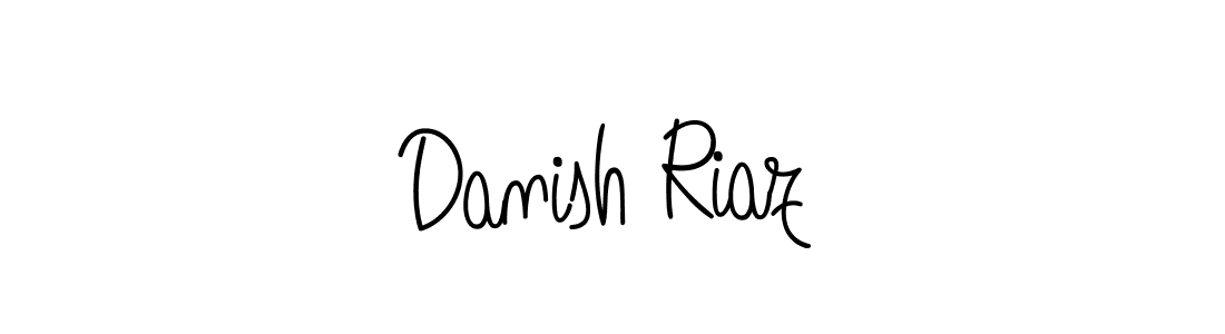 The best way (Angelique-Rose-font-FFP) to make a short signature is to pick only two or three words in your name. The name Danish Riaz include a total of six letters. For converting this name. Danish Riaz signature style 5 images and pictures png