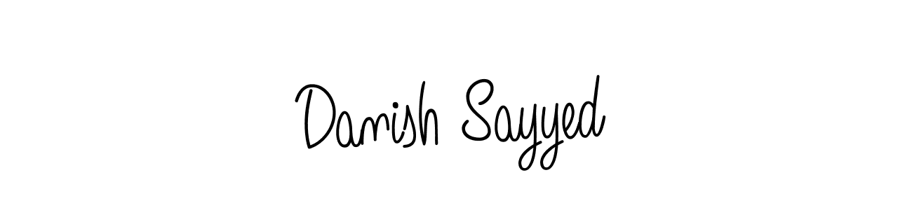 Best and Professional Signature Style for Danish Sayyed. Angelique-Rose-font-FFP Best Signature Style Collection. Danish Sayyed signature style 5 images and pictures png