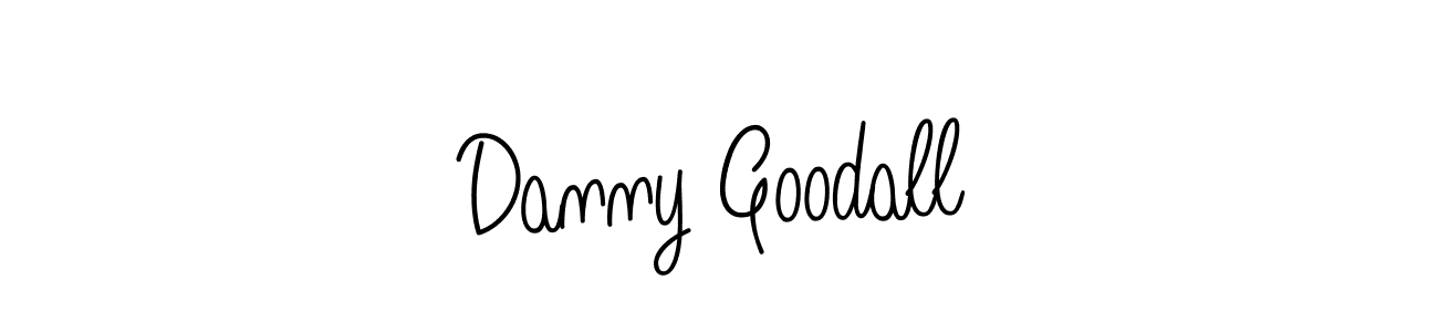 The best way (Angelique-Rose-font-FFP) to make a short signature is to pick only two or three words in your name. The name Danny Goodall include a total of six letters. For converting this name. Danny Goodall signature style 5 images and pictures png