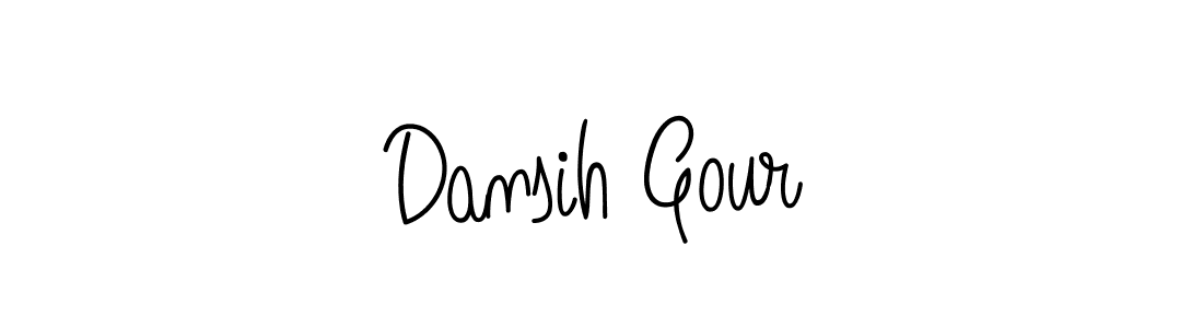 Best and Professional Signature Style for Dansih Gour. Angelique-Rose-font-FFP Best Signature Style Collection. Dansih Gour signature style 5 images and pictures png