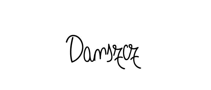 Create a beautiful signature design for name Danszcz. With this signature (Angelique-Rose-font-FFP) fonts, you can make a handwritten signature for free. Danszcz signature style 5 images and pictures png